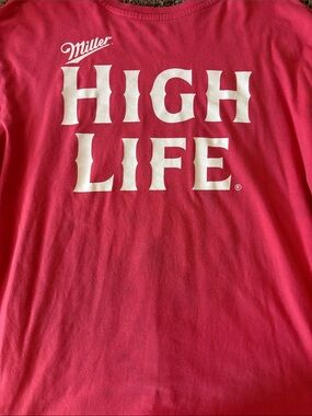 Miller High Life red Graphic Tee